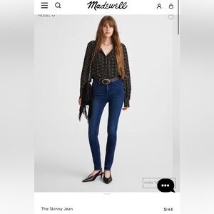 Madewell 10” High-Rise Skinny Jean
